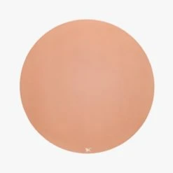 ToddleKind Tapis Enfant Tapis Multifonction En Vinyle Brun Diamètre 105cm