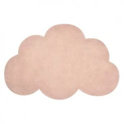 Lilipinso Tapis Enfant Tapis Nuage En Coton Corail