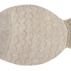 Lorena Canals Tapis Enfant Tapis Poisson Beige 110x180