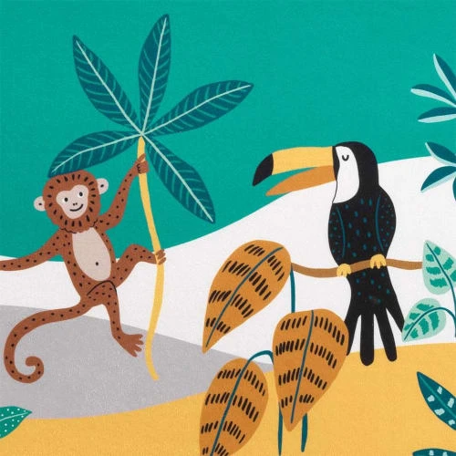 Douceur D'Intérieur Tapis Enfant Tapis Rectangle Effet Velours 45x75cm – Image 3