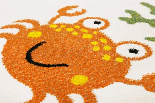 Esprit Tapis Enfant Tapis Thème Animaux Marin Beige 133x200 – Image 3