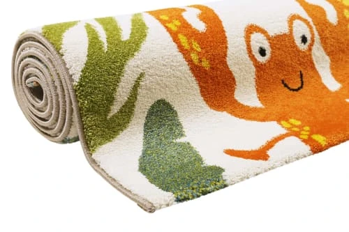 Esprit Tapis Enfant Tapis Thème Animaux Marin Beige 133x200 – Image 4