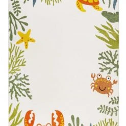 Esprit Tapis Enfant Tapis Thème Animaux Marin Beige 160x225