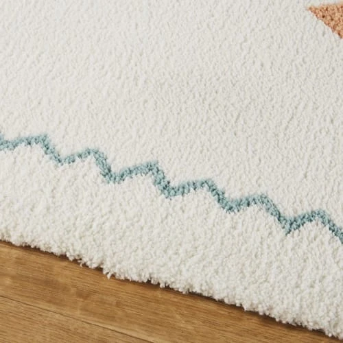 Maisons Du Monde Tapis Enfant Tapis Tufté Motifs Berbères Géométriques MulticoloreOEKO-TEX® 120x180 – Image 2