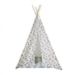 Maisons Du Monde Jouets Enfant Tipi Enfant écru Imprimé Avec Tapis