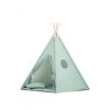 Lignea Kids Tipis Enfant Tipi Fleuri En Coton Vert Menthe
